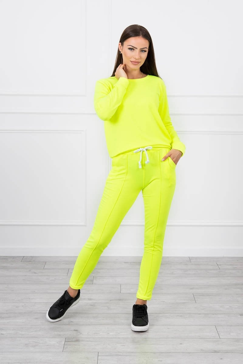 Sportovní set žluté neonové