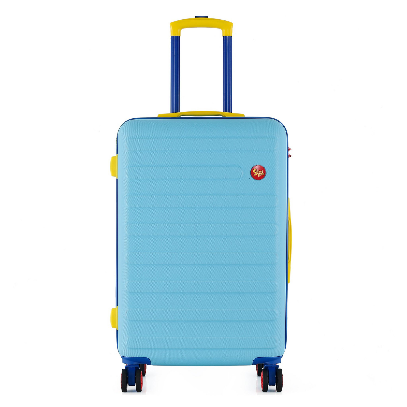 Semiline Unisex's ABS Suitcase T5844-2  24 Inches