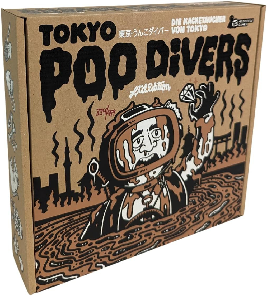 Heldbergs Games Tokyo Poo Divers - EN/DE
