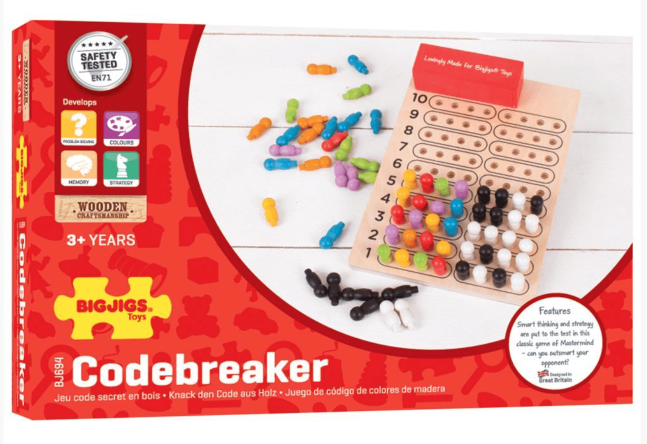 Bigjigs Toys Poškozené - Logik Codebreaker