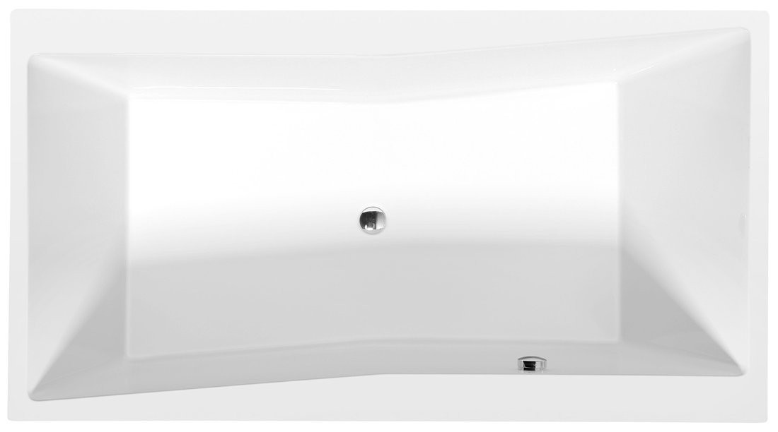 Polysan QUEST obdélníková vana 190x100x49cm, bílá