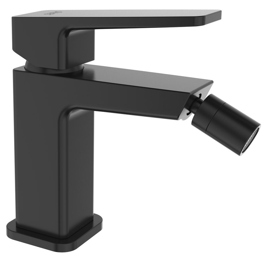 Sapho TURSI stojánková bidetová baterie bez výpusti, černá mat