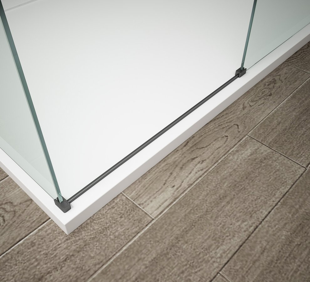 Polysan ESCA přetoková lišta 1200mm, černá mat