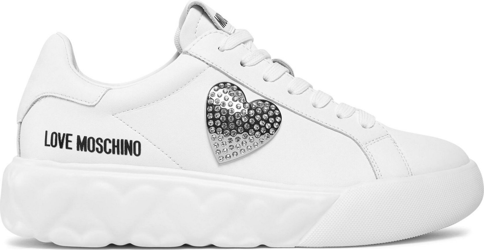 Sneakersy LOVE MOSCHINO JA15014G1IIA0100 Bílá