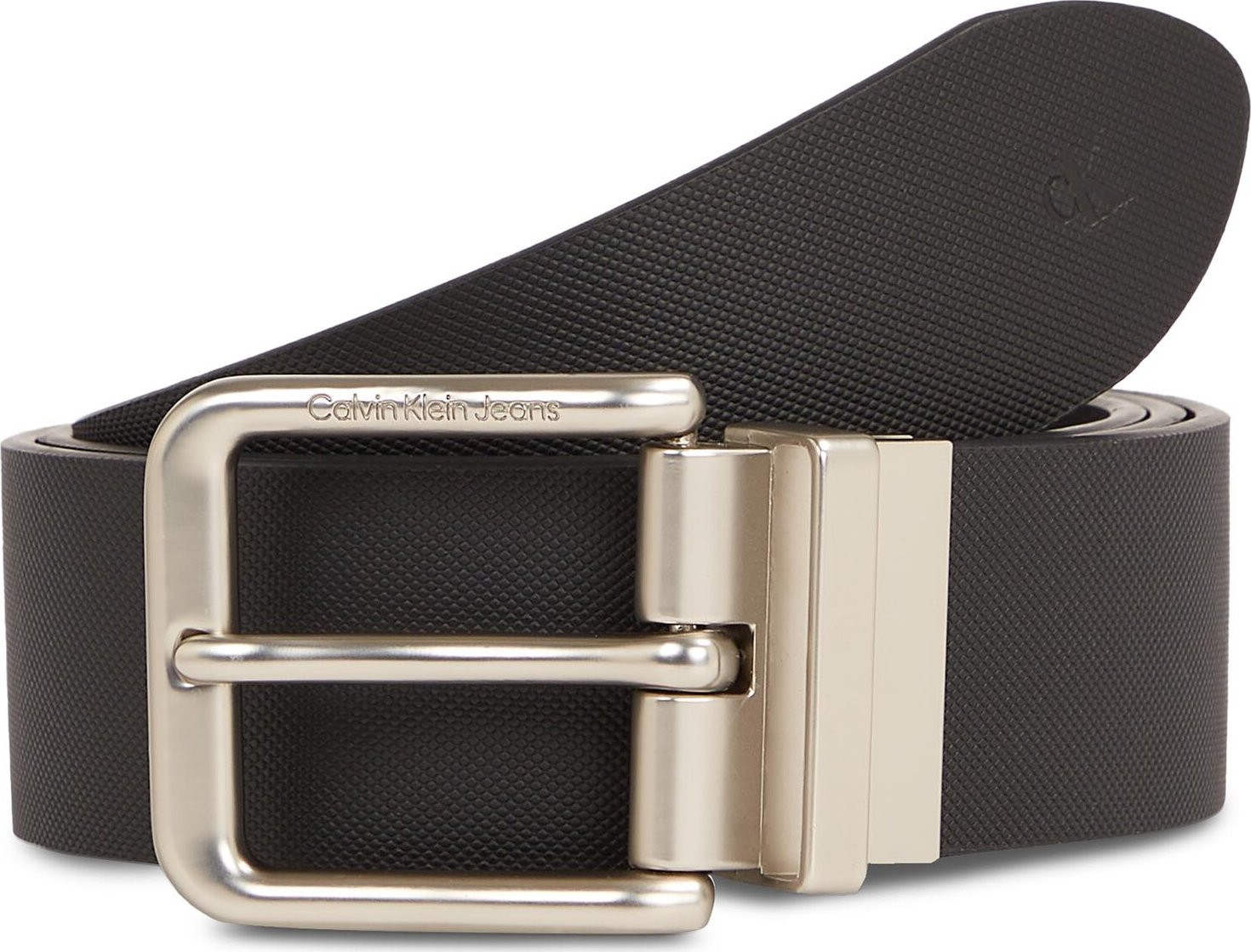 Pánský pásek Calvin Klein Jeans Classic Ro Rev/Adj Lthr Belt40Mm K50K511821 Černá