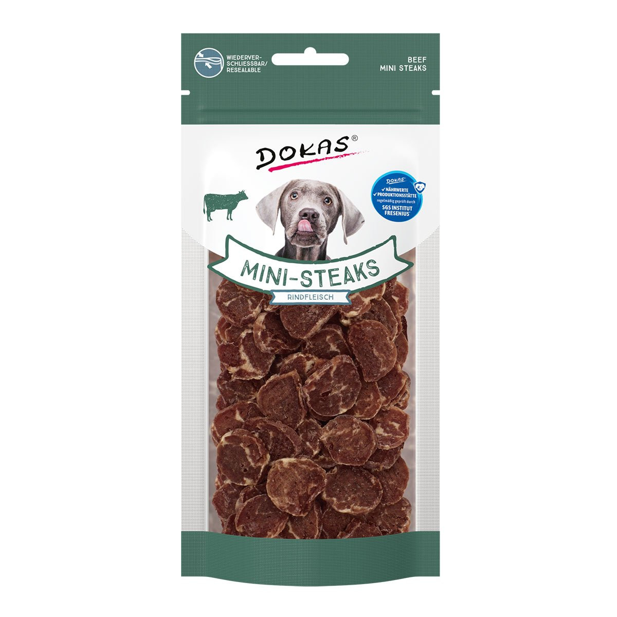 Dokas Mini-Steaky z hovězího masa 50g