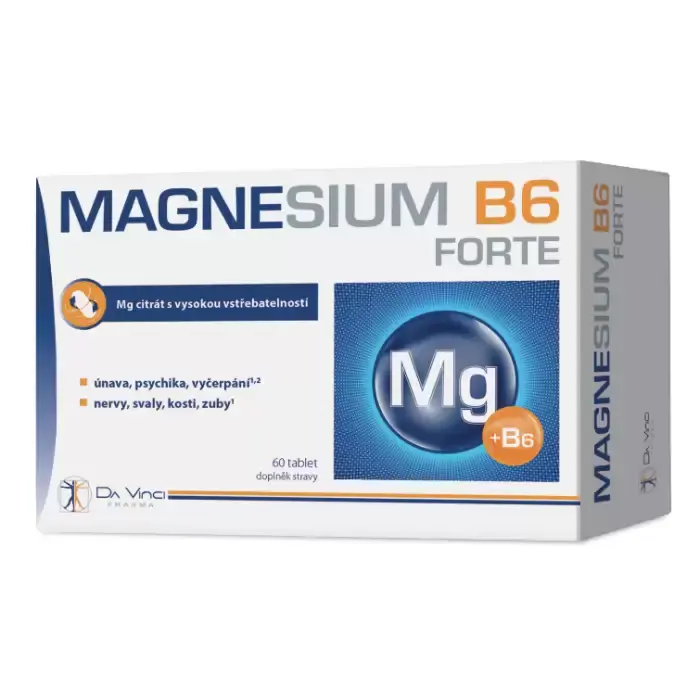 Magnesium B6 Forte Da Vinci Pharma 60 Tablet