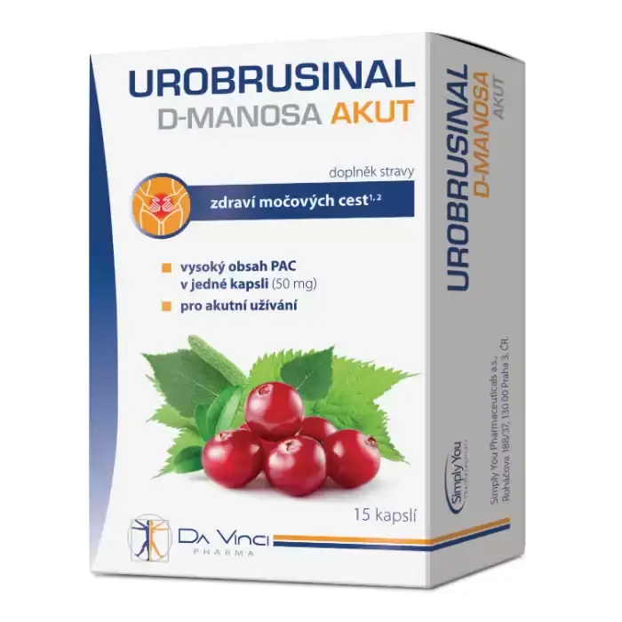 Urobrusinal D-manosa Akut Da Vinci Pharma Cps.15