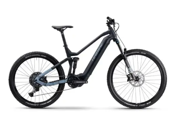 Haibike AllTrail 3 720Wh celoodpružené elektrokolo Ocean Black / Blue vel. L / 47 cm