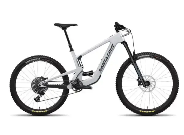 Santa Cruz Heckler SL 1 C R CH celoodpružené elektrokolo Matte Silver vel. L