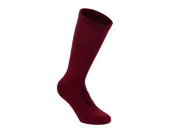 Alpinestars A-Dura Thermal ponožky Burgundy vel. L/XL