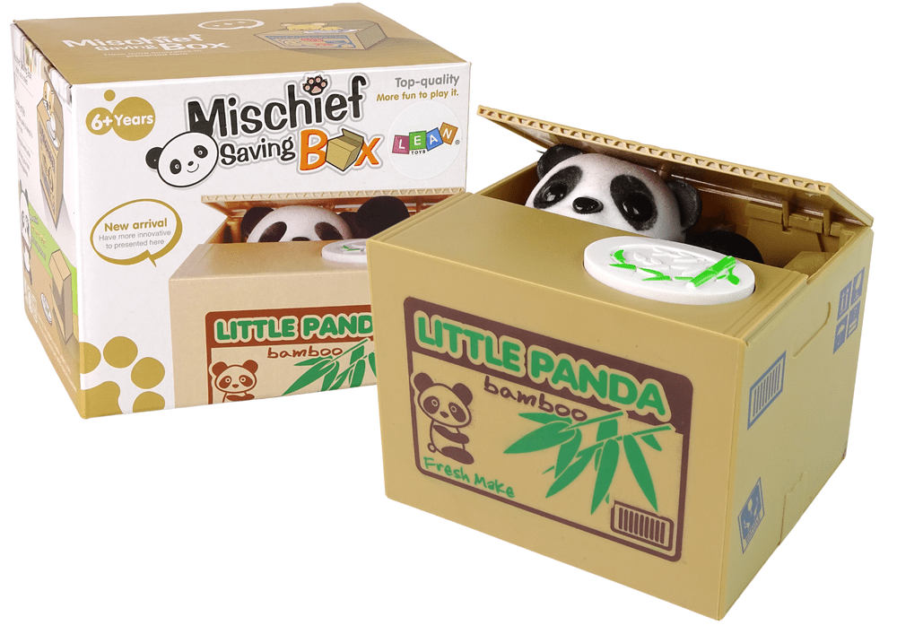 mamido Pokladnička na peníze little panda