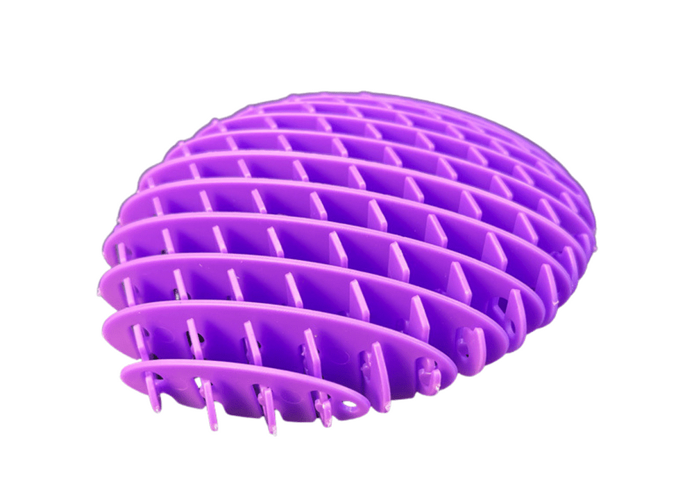 mamido Antistresová senzorická hračka 10 cm fialová