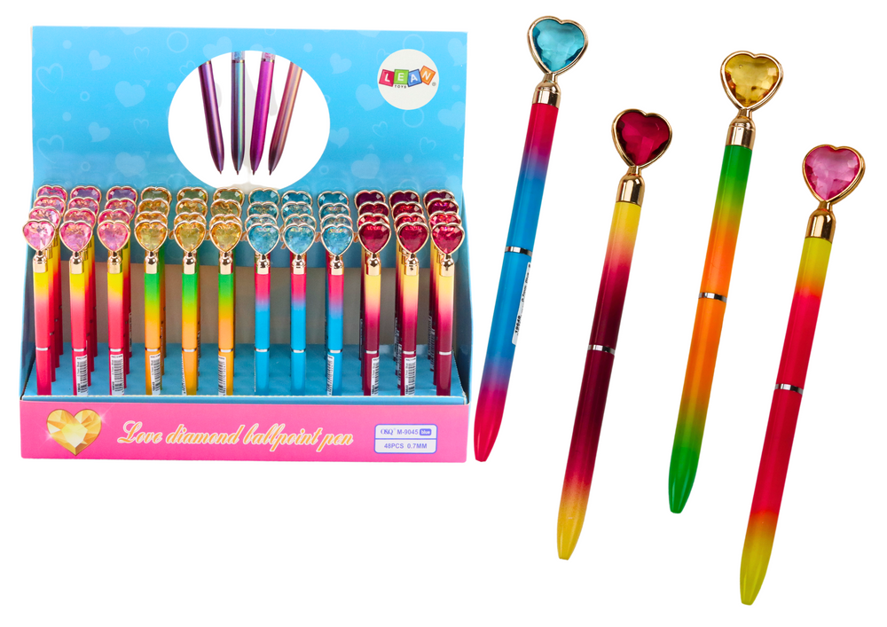 mamido Propiska se srdíčkem modrý inkoust 0,7 mm mix