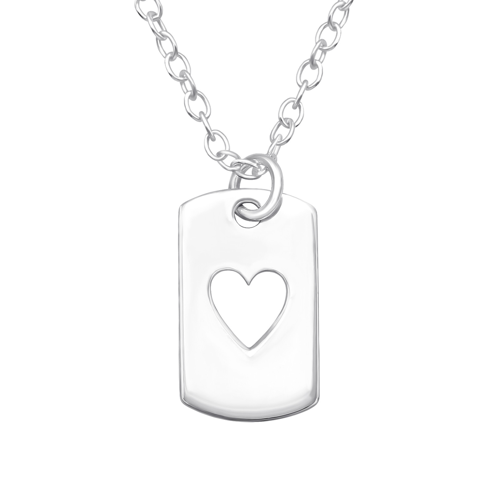 Bangles.cz Řetízek Love Tag stříbro 925