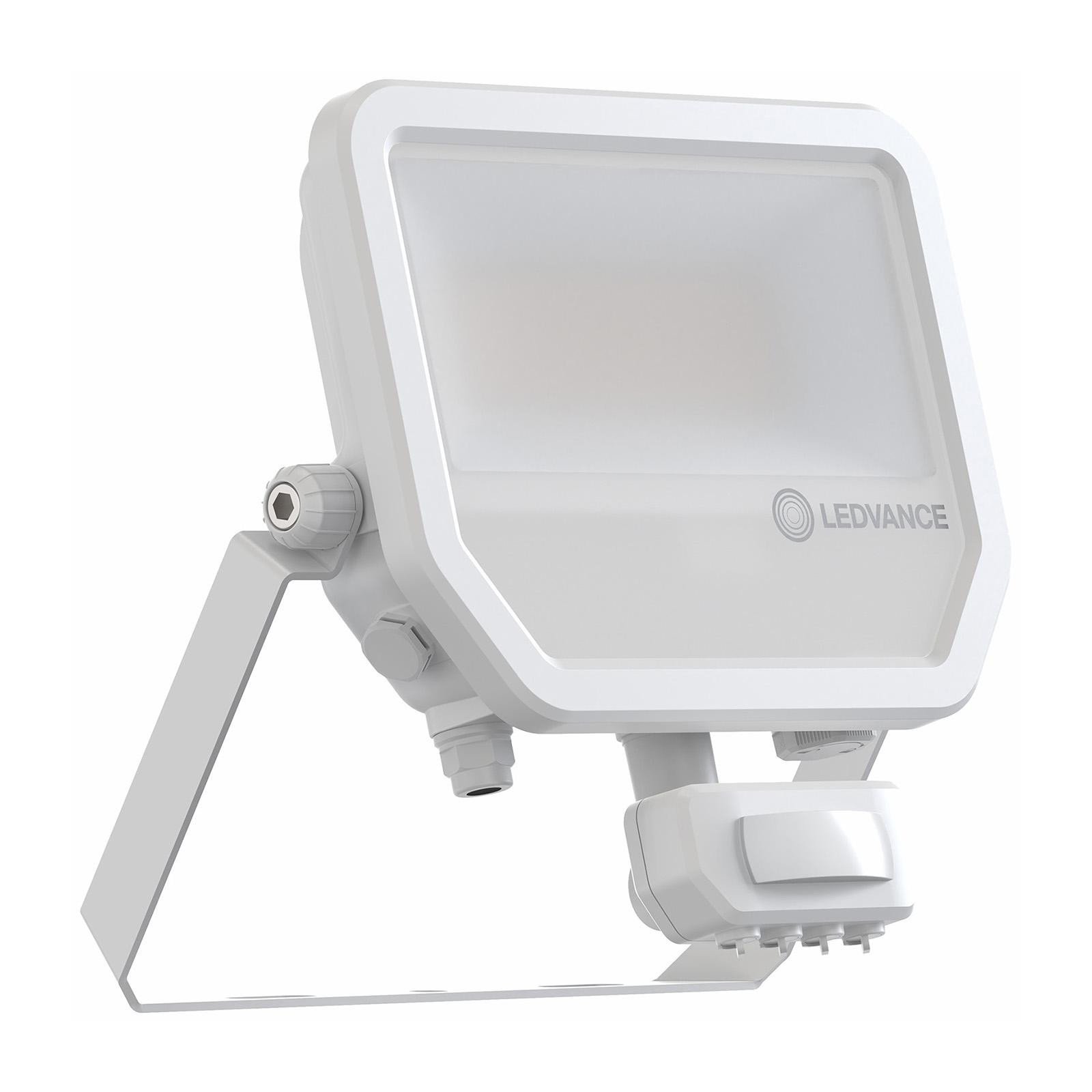 Reflektor LED 41W 5500lm 3000K IP65 Bílý Z čidlem Pohybu LEDVANCE Floodlight