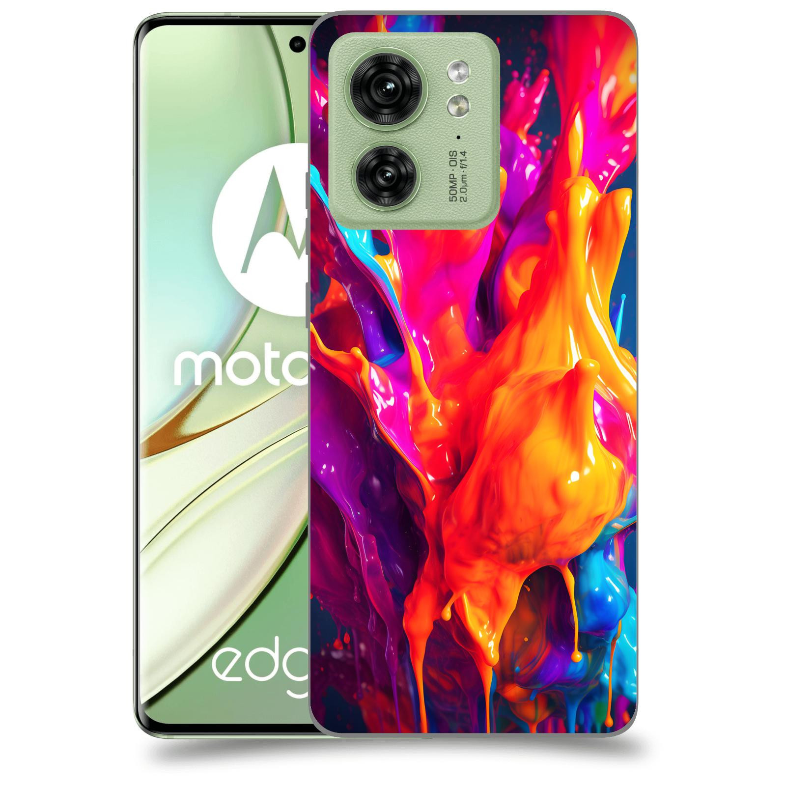 ACOVER Kryt na mobil Motorola EDGE 40 5G - Beautiful Liquid I