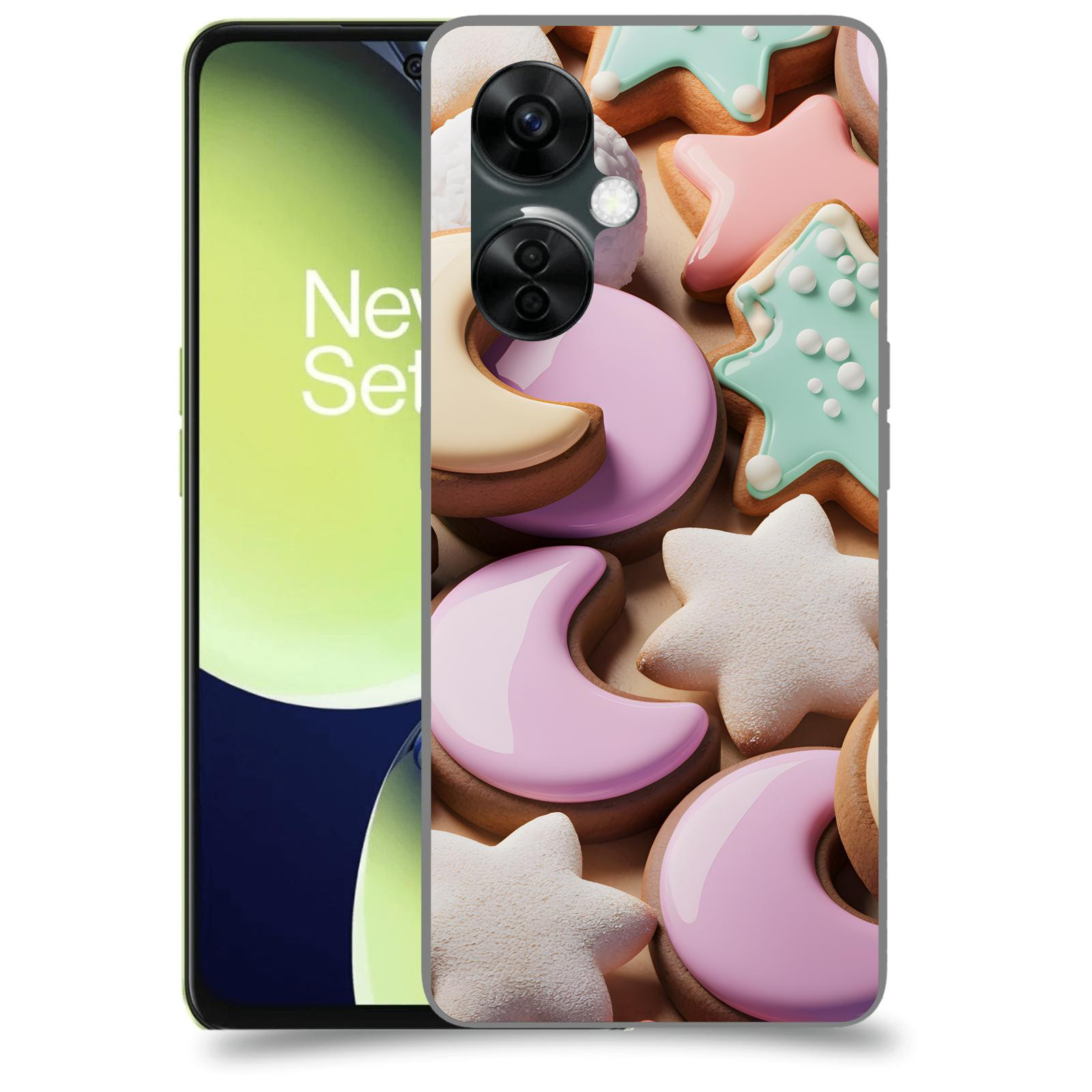 ACOVER Kryt na mobil OnePlus Nord CE 3 Lite 5G - Vánoční cukroví