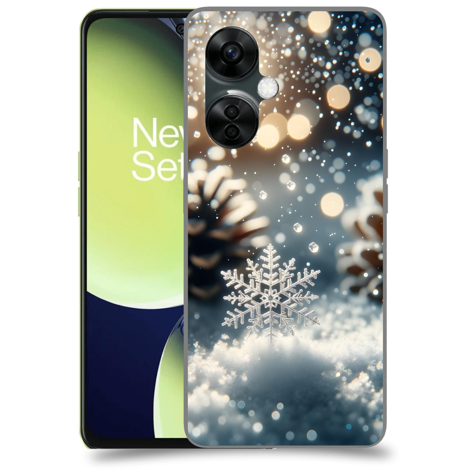 ACOVER Kryt na mobil OnePlus Nord CE 3 Lite 5G - Vločka