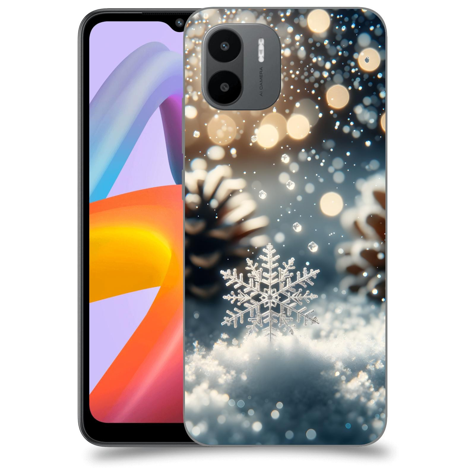 ACOVER Kryt na mobil Xiaomi Redmi A2+ - Vločka
