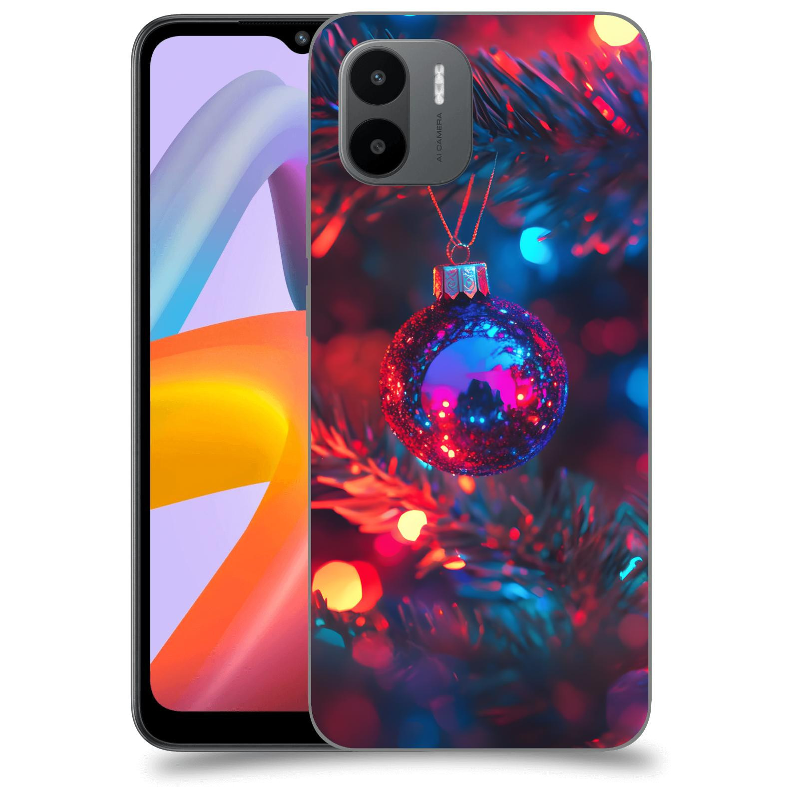 ACOVER Kryt na mobil Xiaomi Redmi A2+ - Vánoční ozdoba