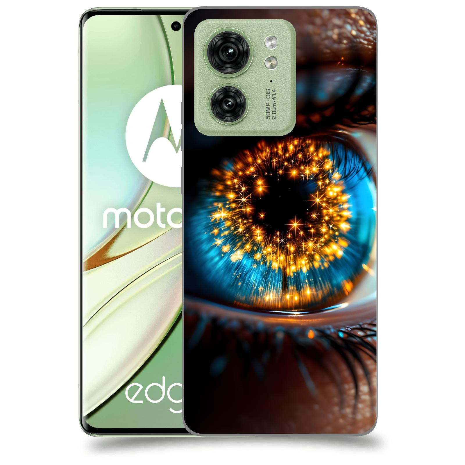 ACOVER Kryt na mobil Motorola EDGE 40 5G - Sparkle in the eye