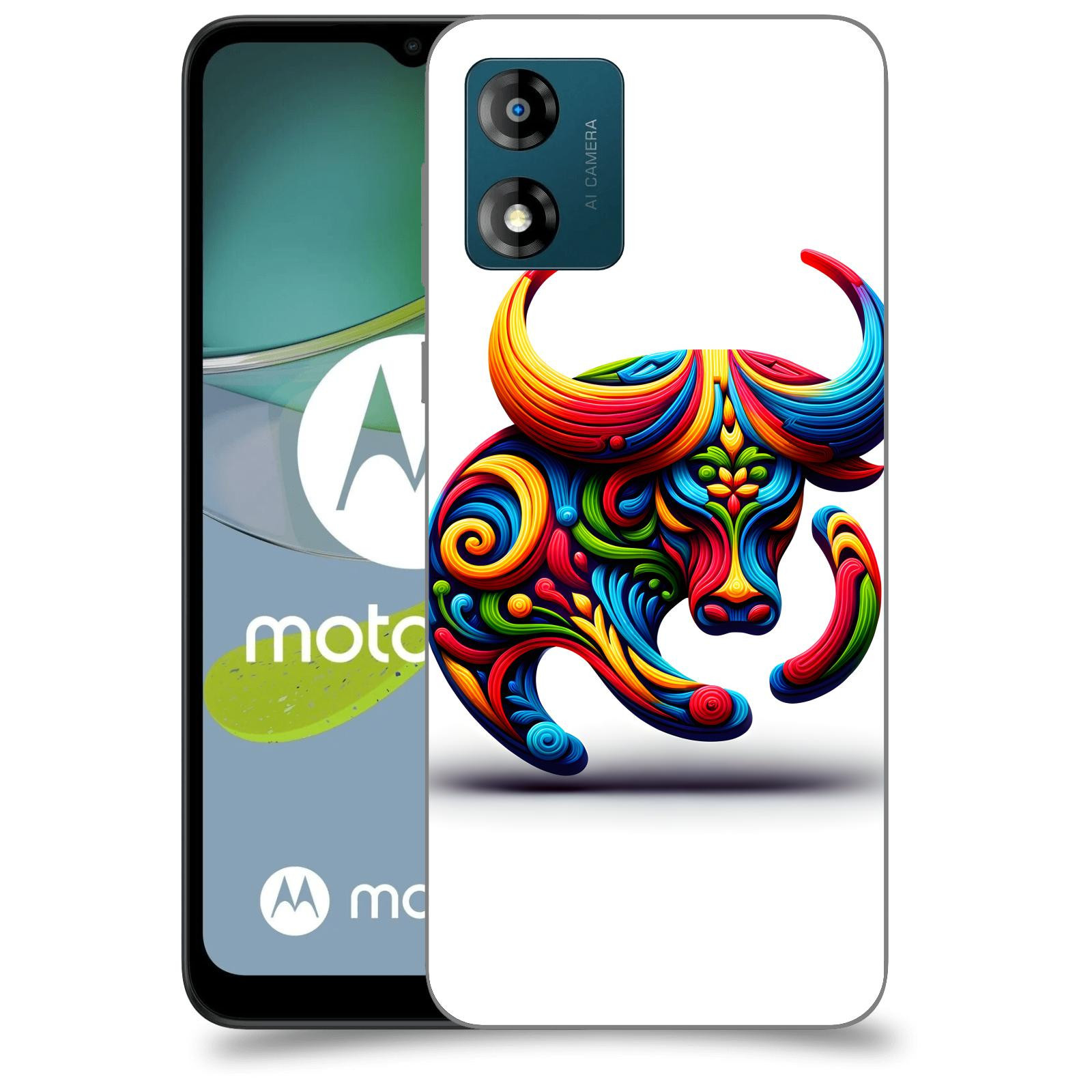 ACOVER Kryt na mobil Motorola Moto E13 - Býk 2