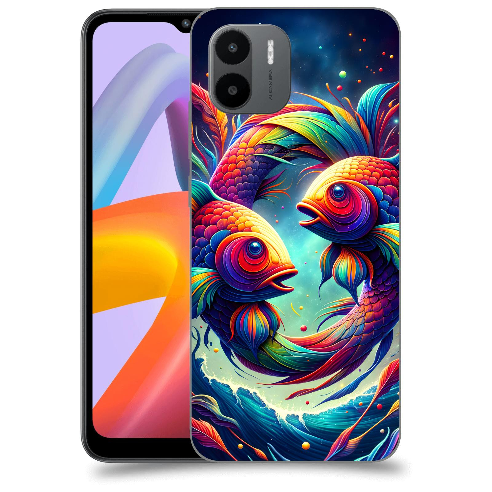 ACOVER Kryt na mobil Xiaomi Redmi A2+ - Ryby