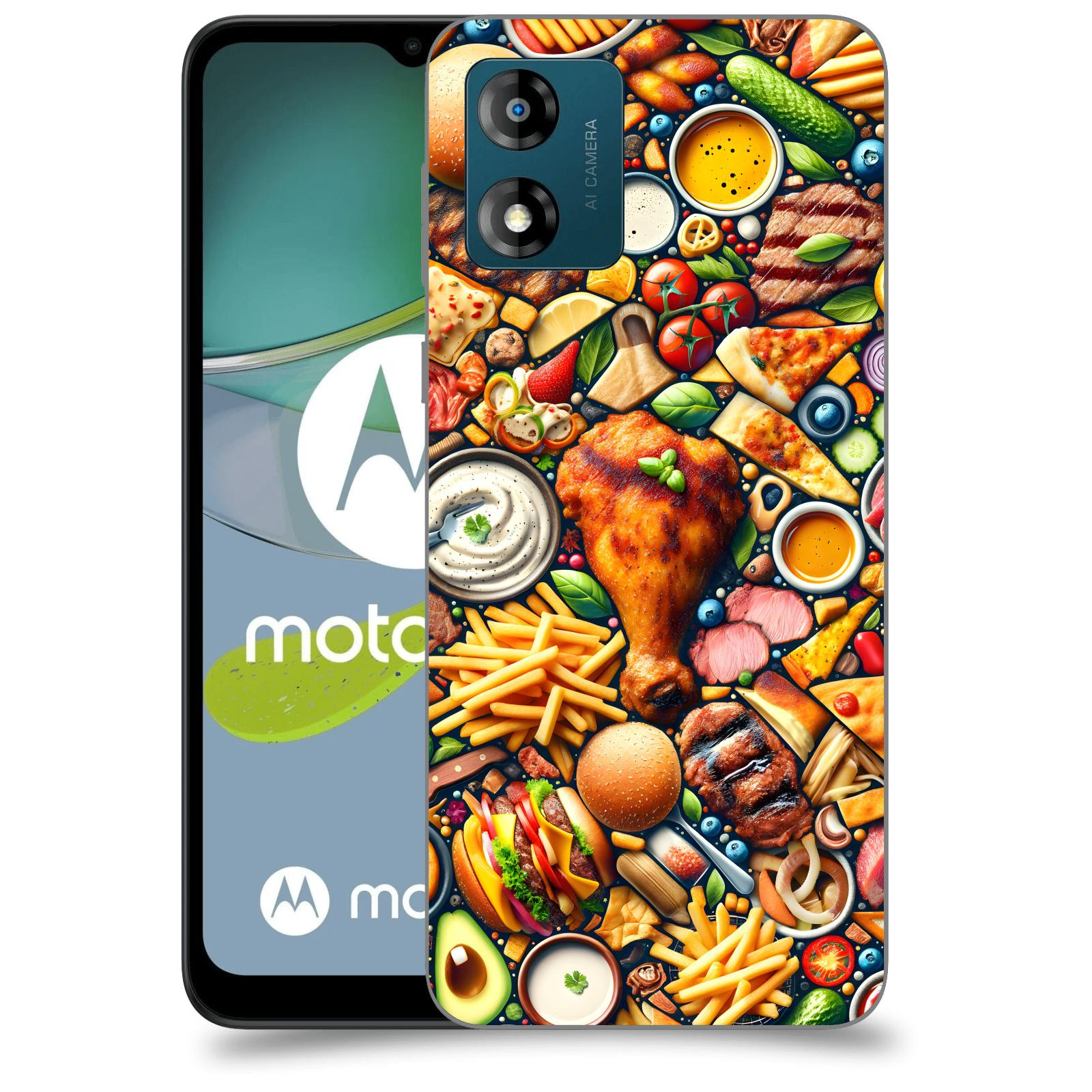 ACOVER Kryt na mobil Motorola Moto E13 - Dinner