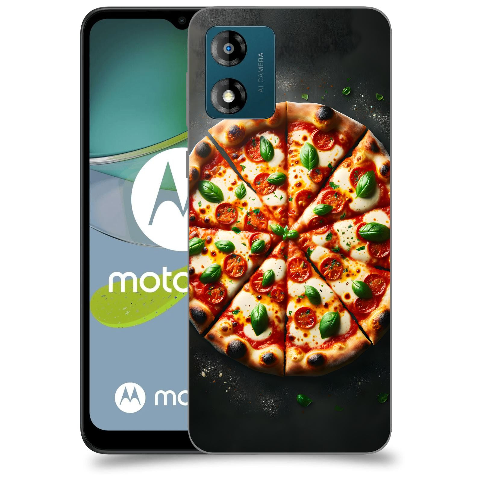 ACOVER Kryt na mobil Motorola Moto E13 - Pizza