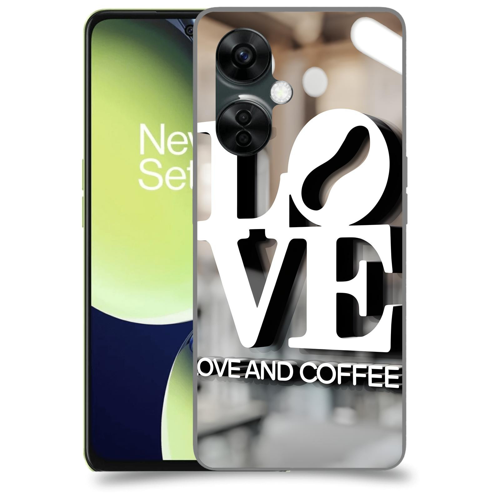 ACOVER Kryt na mobil OnePlus Nord CE 3 Lite 5G - Love  & Coffee