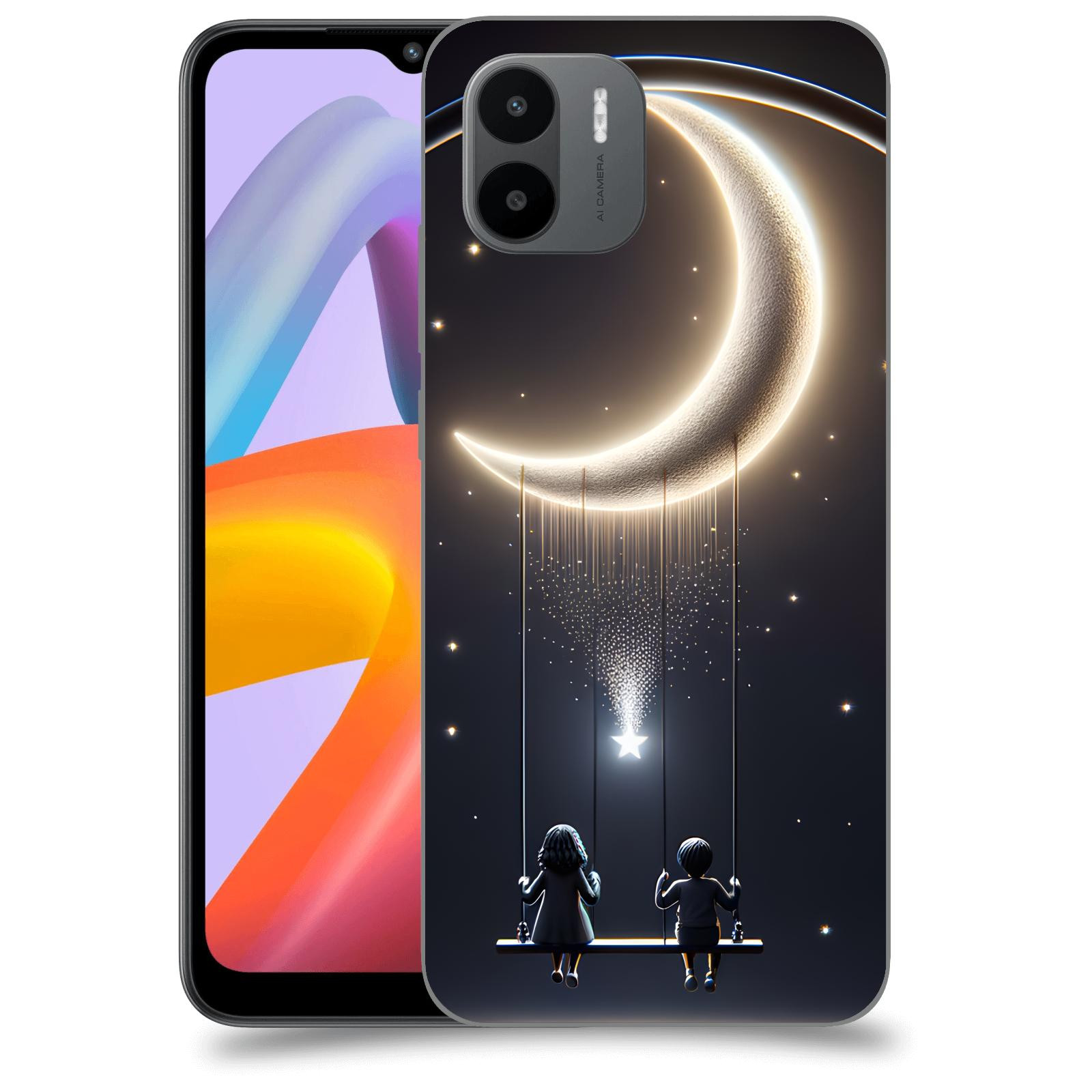 ACOVER Kryt na mobil Xiaomi Redmi A2+ - Love on the Moon 2