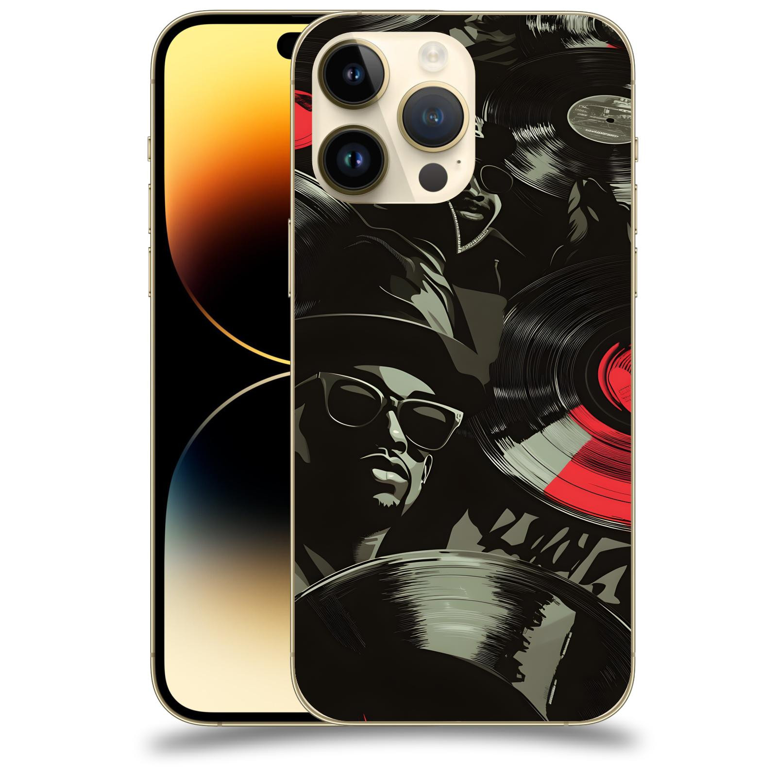 ACOVER Kryt na mobil Apple iPhone 14 Pro Max - Vinyl record 2