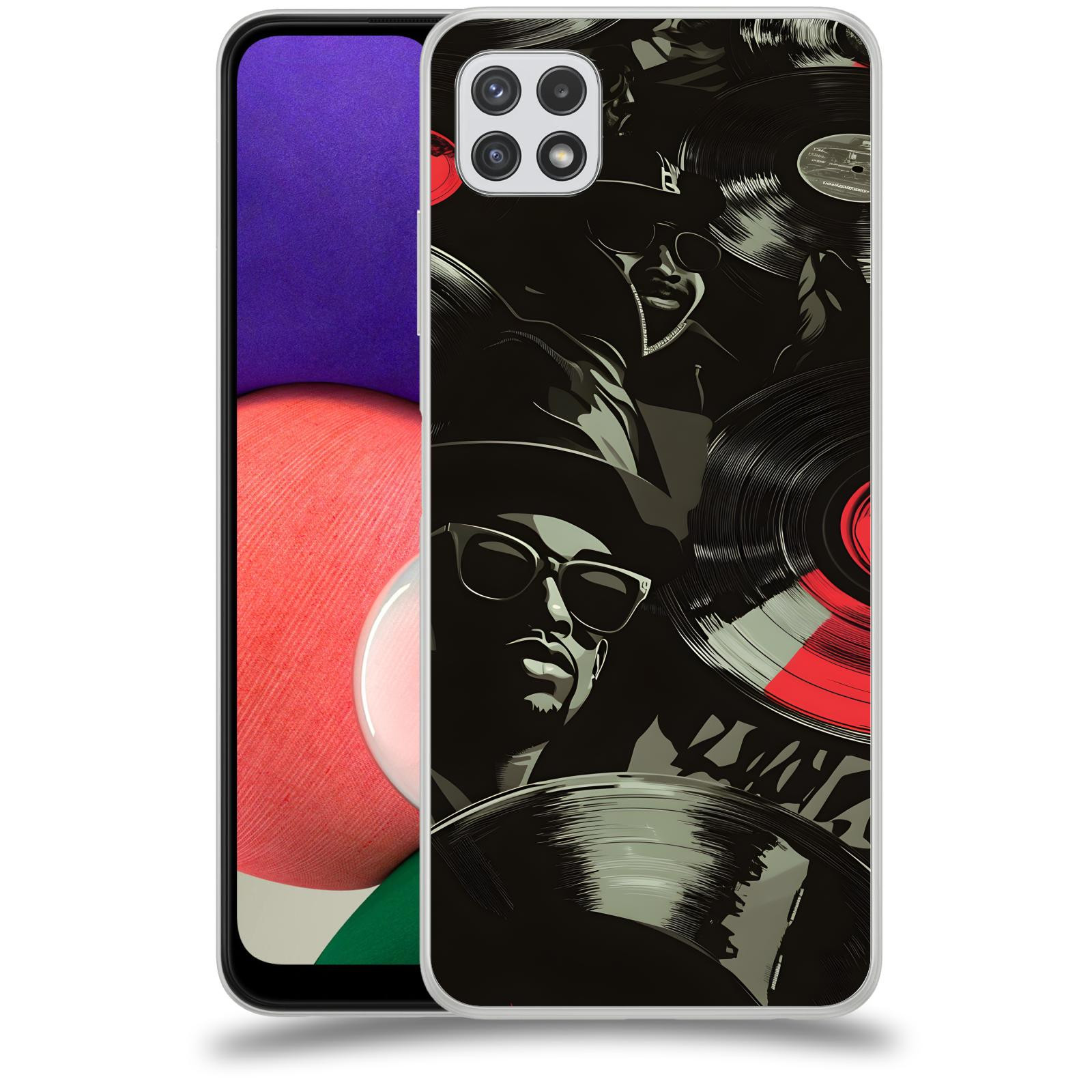 ACOVER Kryt na mobil Samsung Galaxy A22 A225F - Vinyl record 2