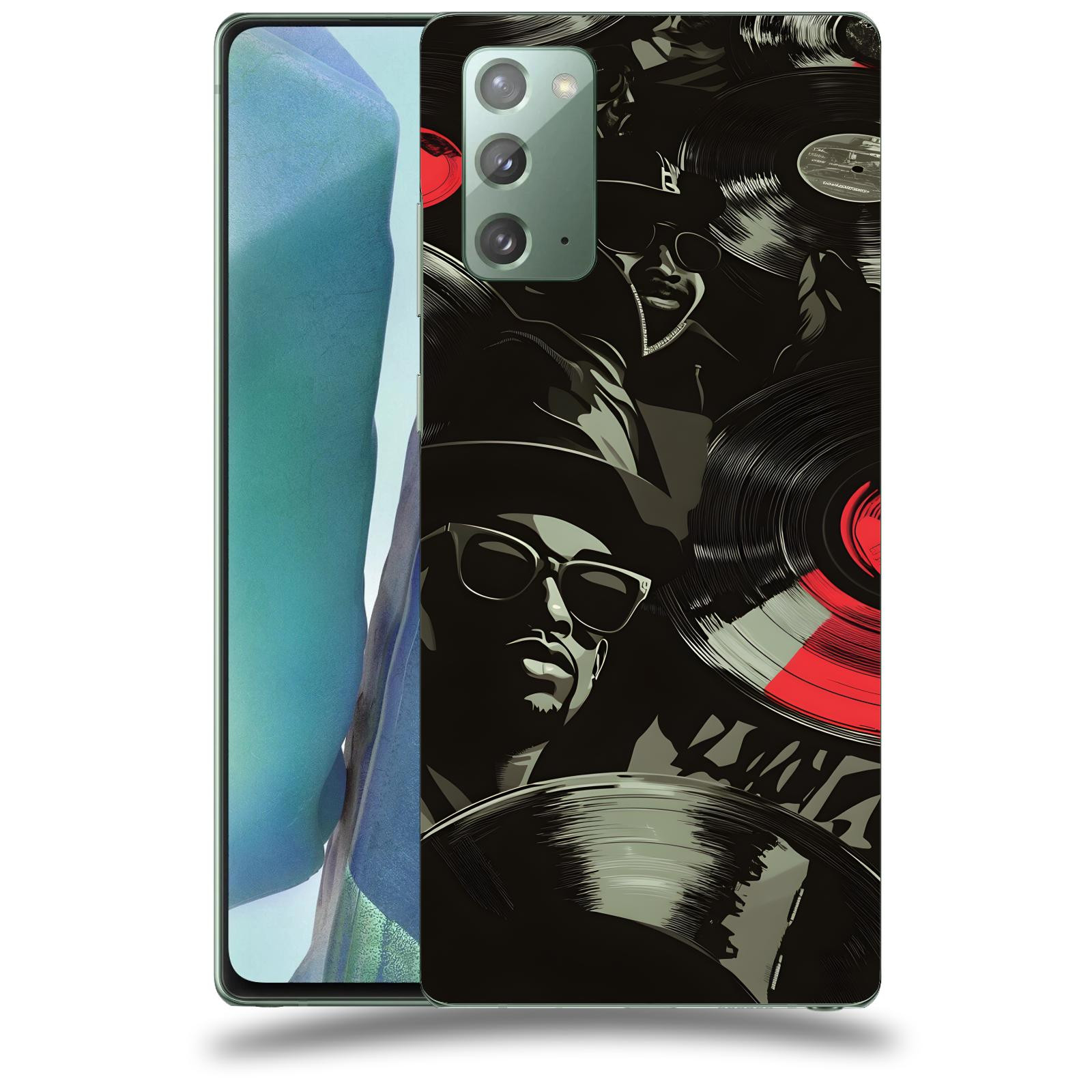 ACOVER Kryt na mobil Samsung Galaxy Note 20 - Vinyl record 2