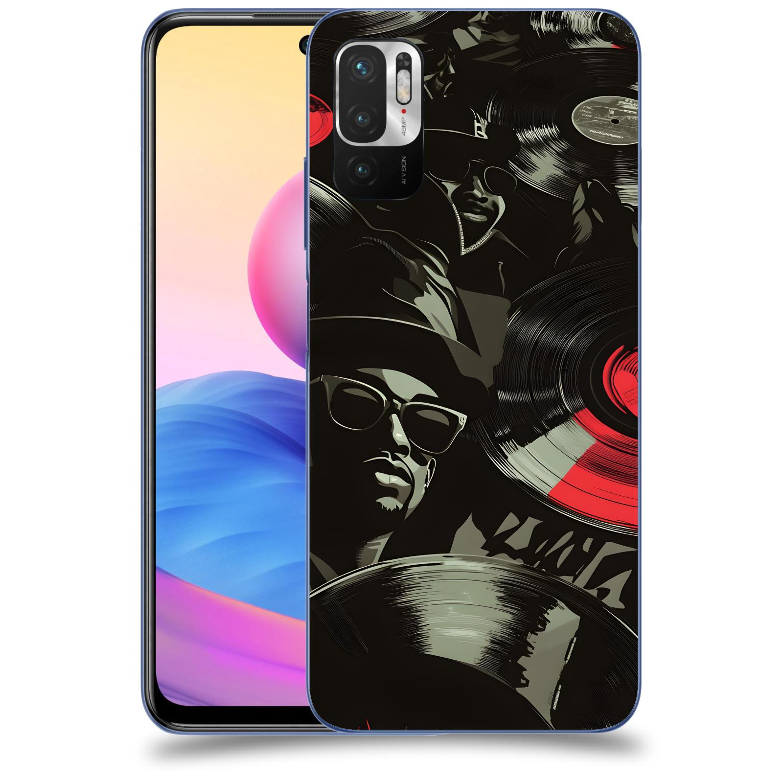 ACOVER Kryt na mobil Xiaomi Redmi Note 10 5G - Vinyl record 2