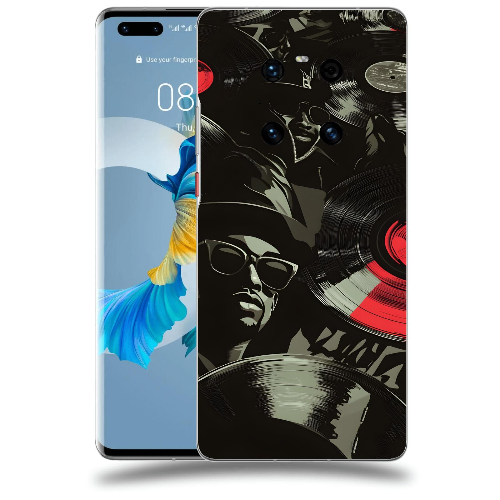 ACOVER Kryt na mobil Huawei Mate 40 Pro - Vinyl record 2