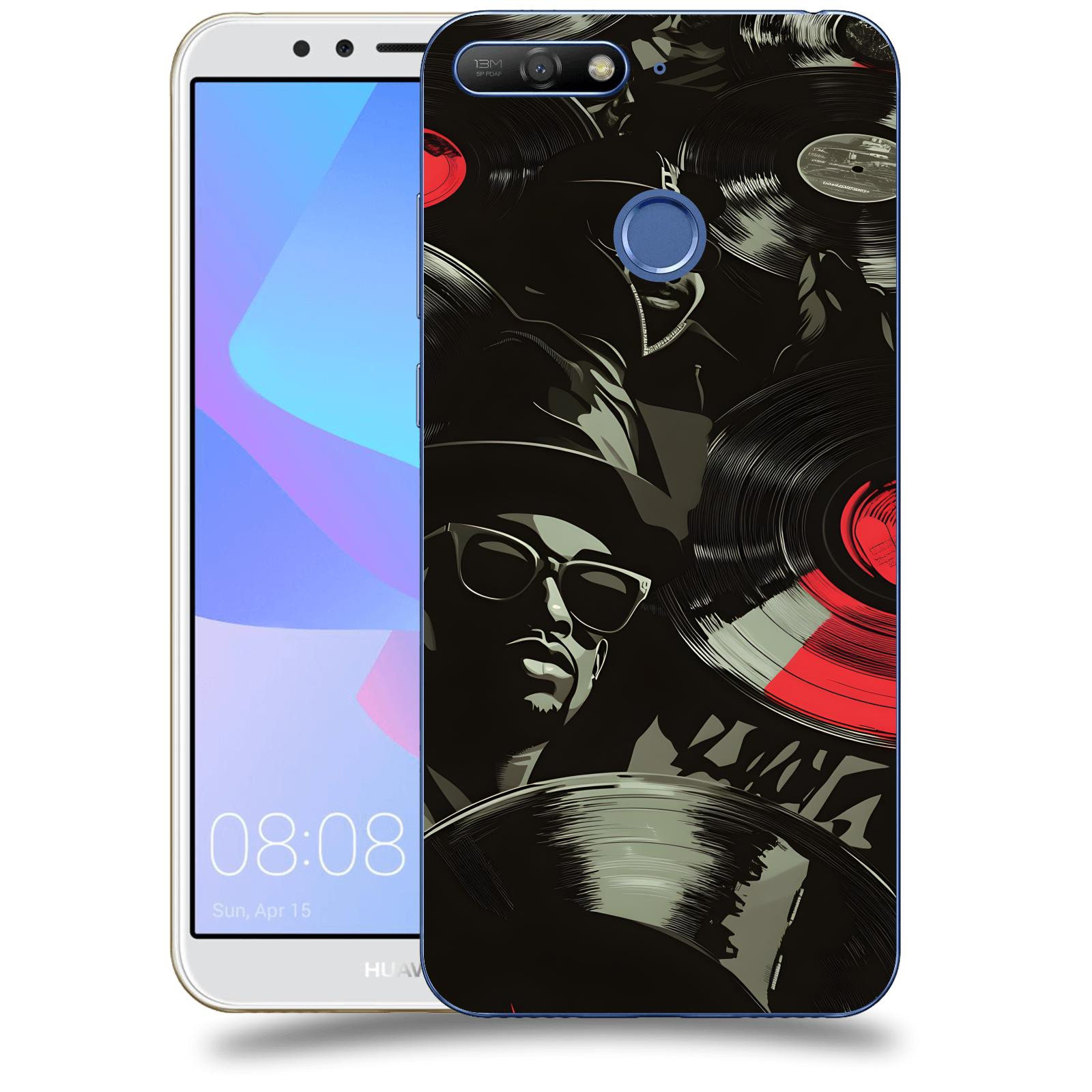 ACOVER Kryt na mobil Huawei Y6 Prime 2018 - Vinyl record 2