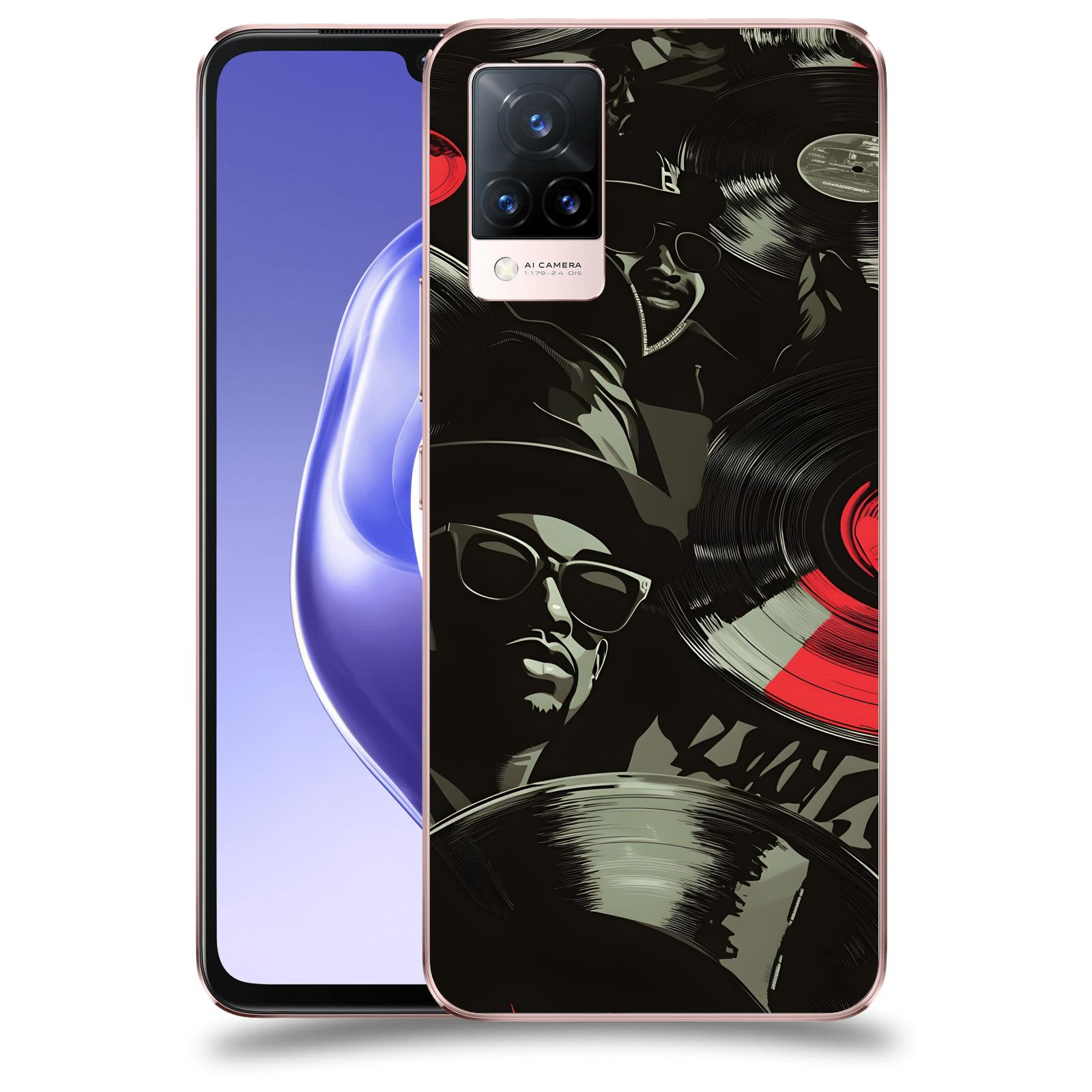 ACOVER Kryt na mobil Vivo V21 5G - Vinyl record 2