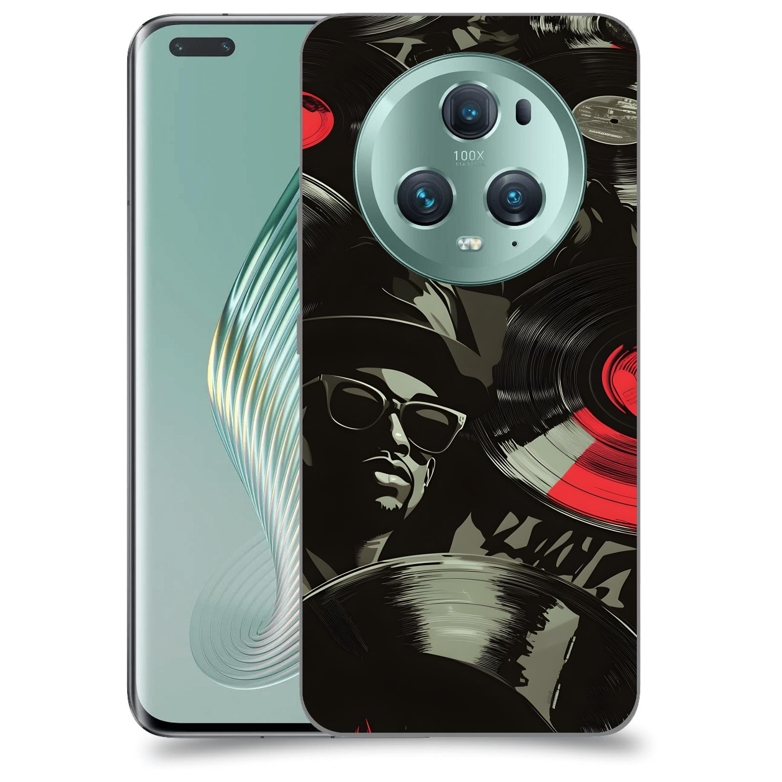 ACOVER Kryt na mobil Honor Magic5 Pro - Vinyl record 2