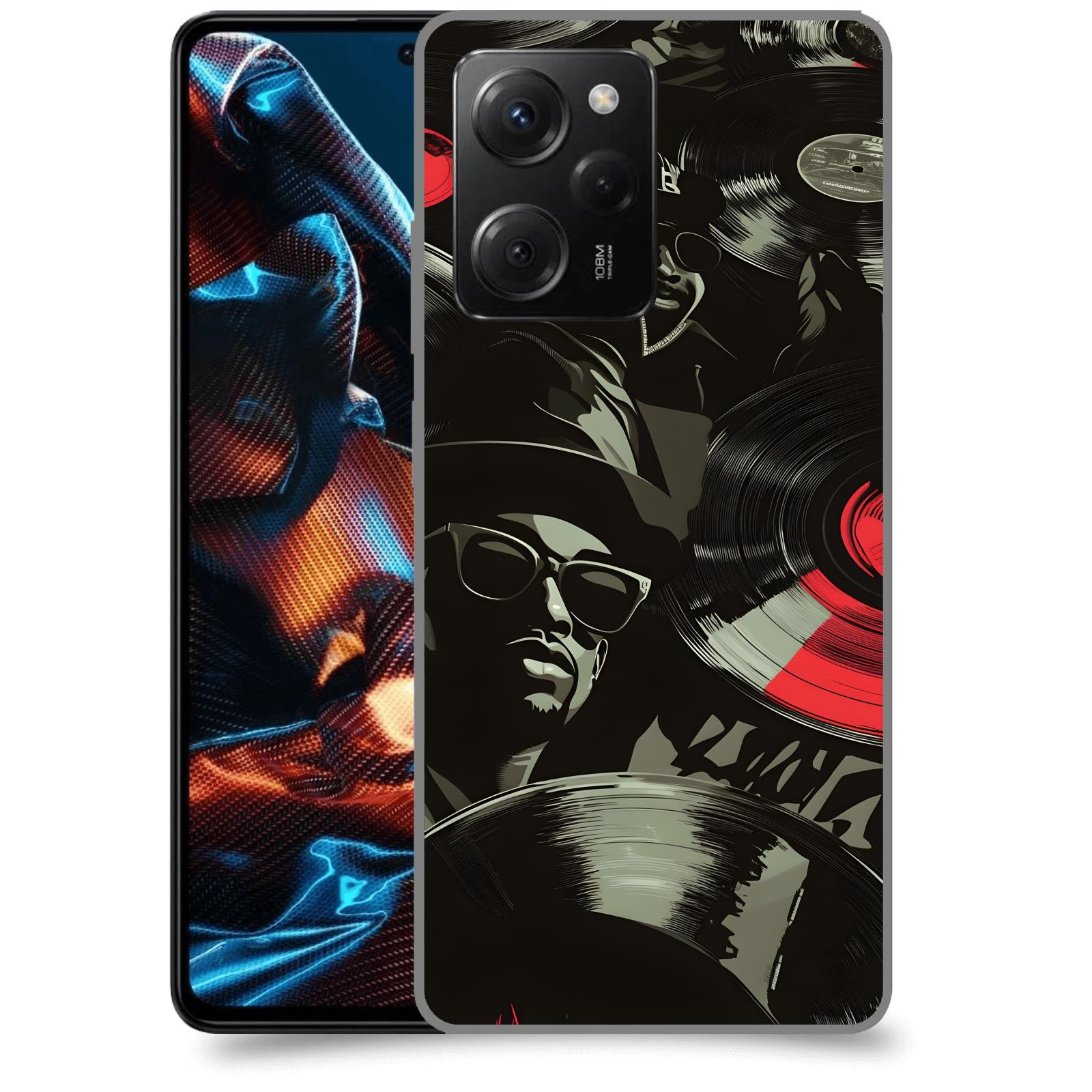 ACOVER Kryt na mobil Xiaomi Poco X5 Pro - Vinyl record 2