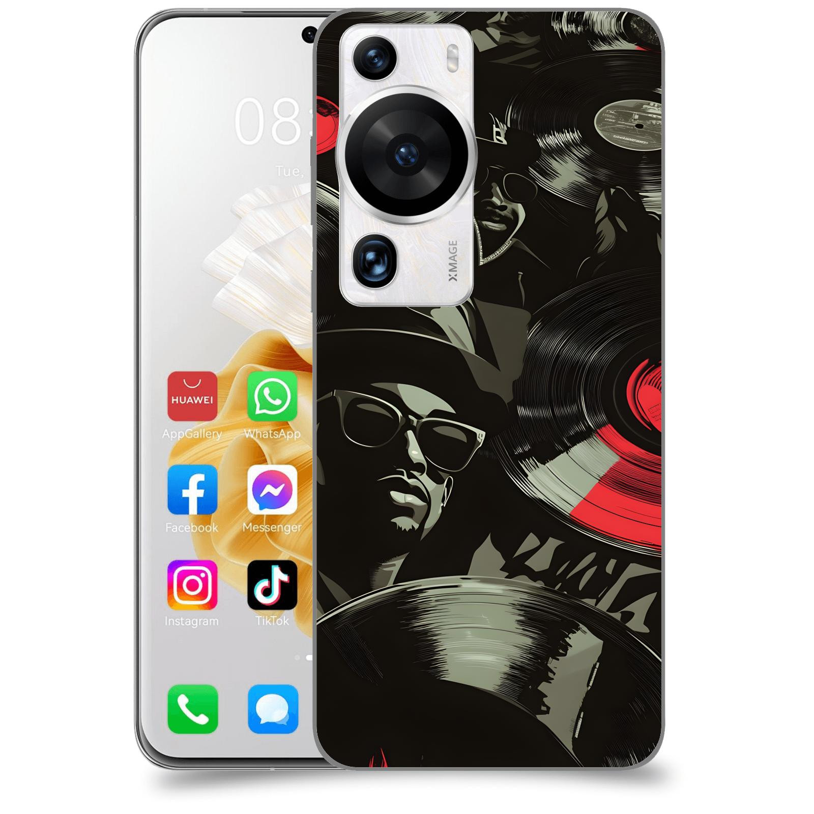 ACOVER Kryt na mobil Huawei P60 Pro - Vinyl record 2