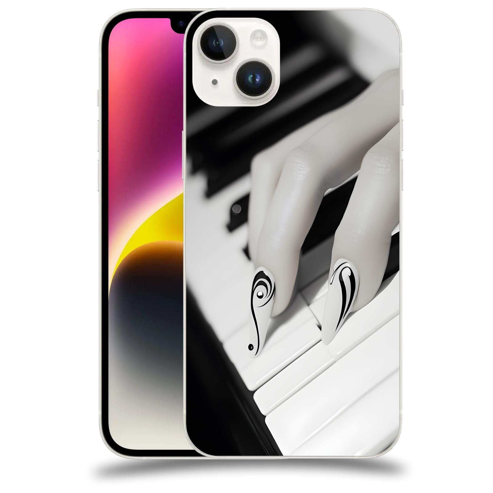 ACOVER Kryt na mobil Apple iPhone 14 Plus - Piano