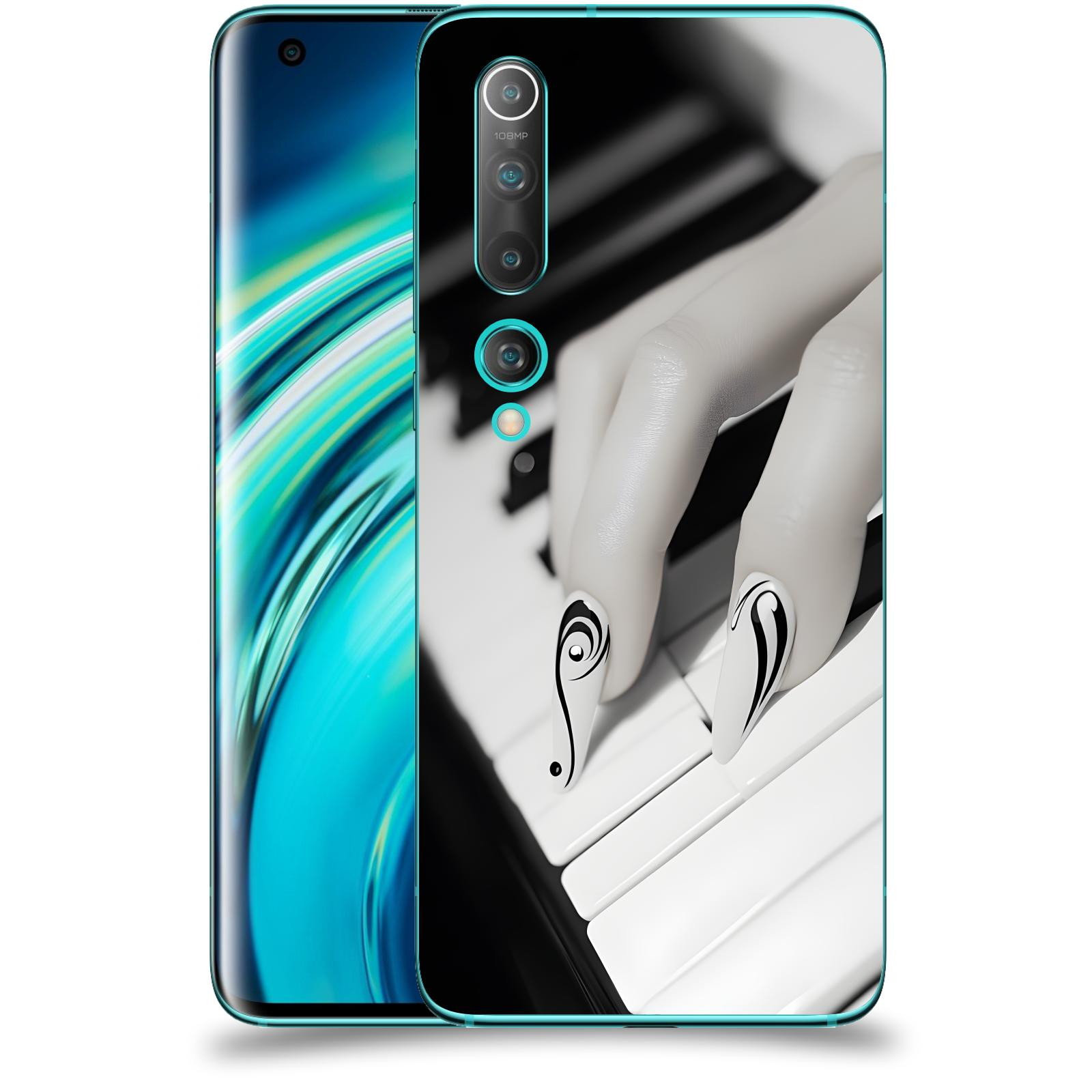 ACOVER Kryt na mobil Xiaomi Mi 10 - Piano