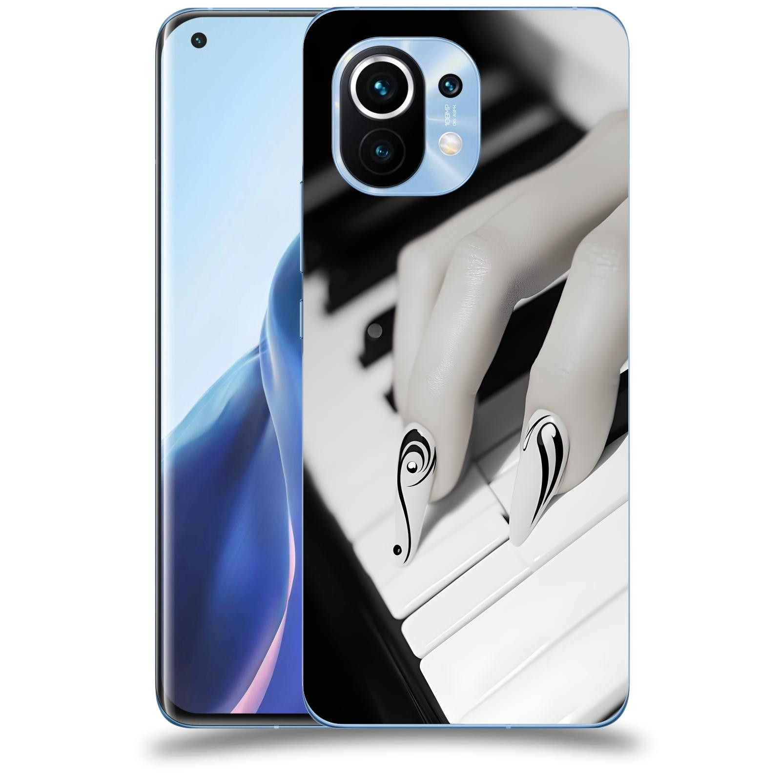 ACOVER Kryt na mobil Xiaomi Mi 11 - Piano