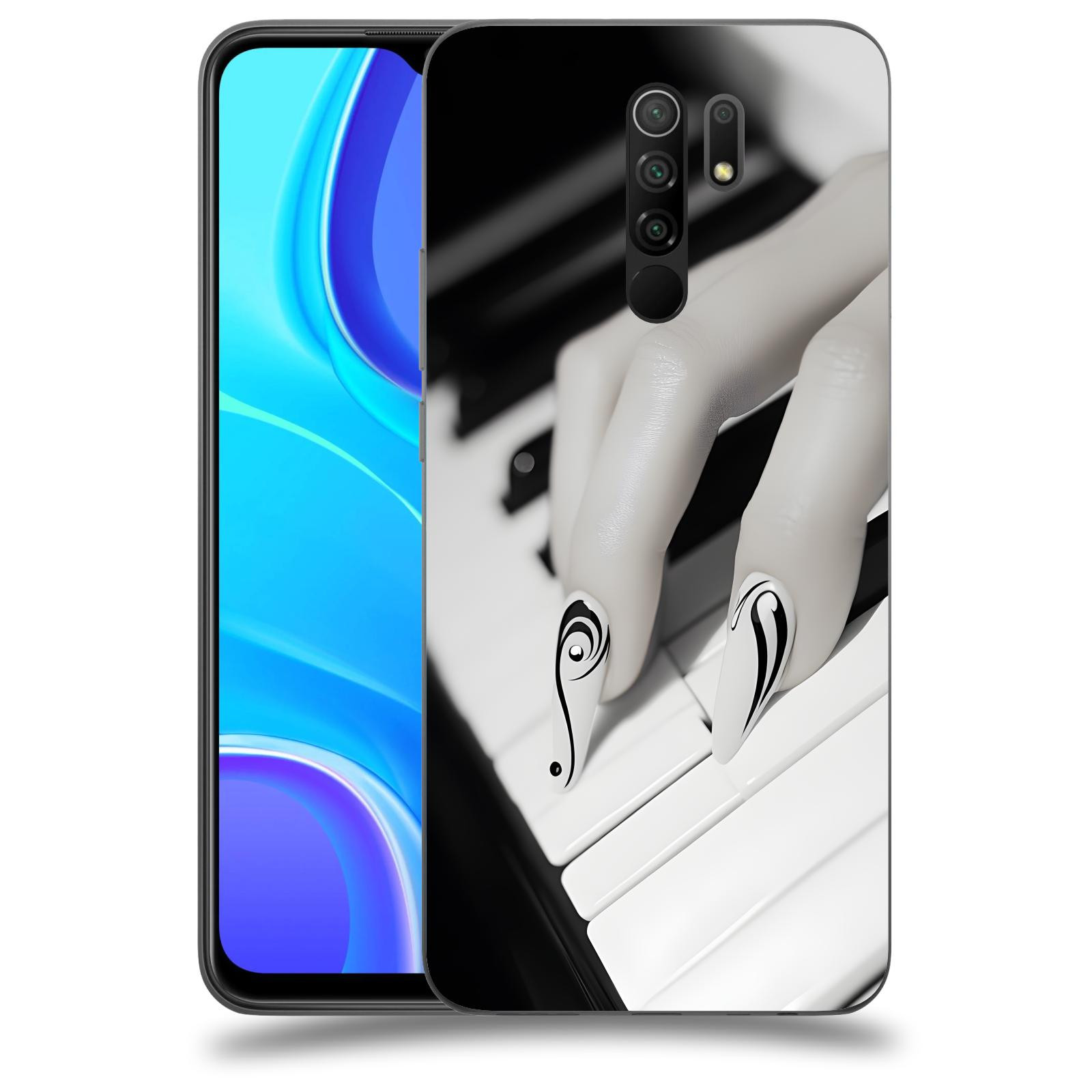 ACOVER Kryt na mobil Xiaomi Redmi 9 - Piano