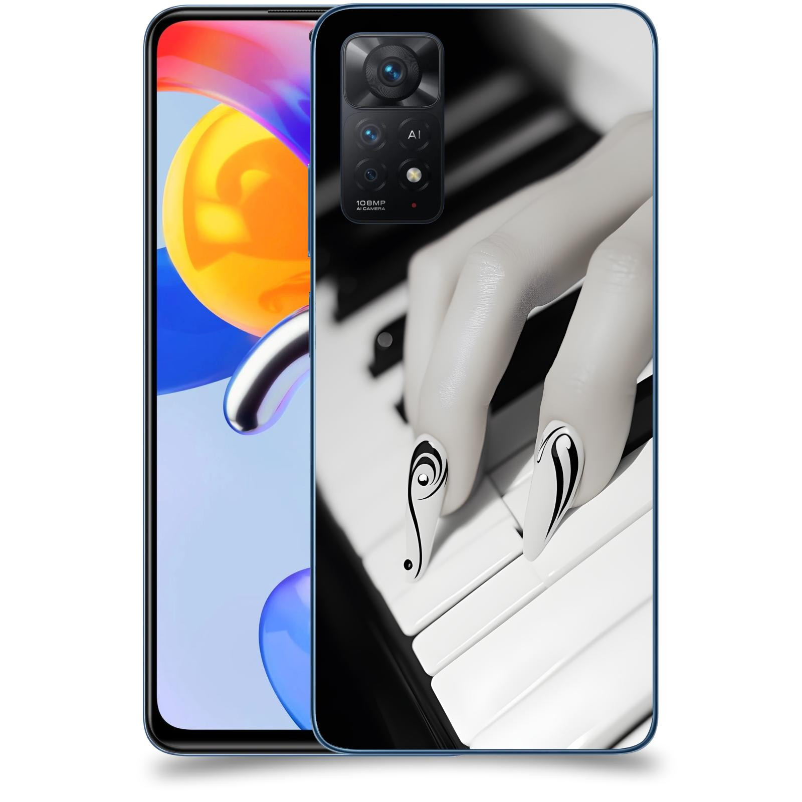ACOVER Kryt na mobil Xiaomi Redmi Note 11 Pro 5G - Piano