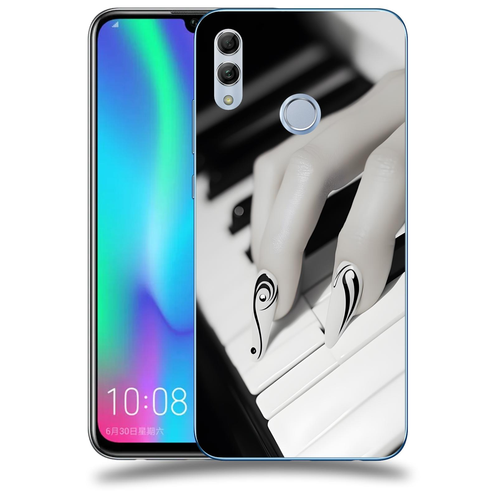 ACOVER Kryt na mobil Honor 10 Lite - Piano