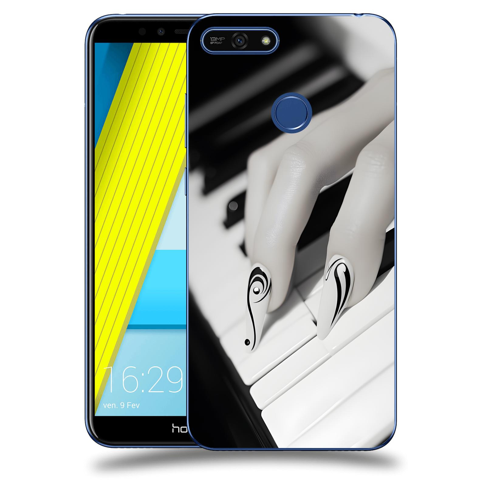 ACOVER Kryt na mobil Honor 7A - Piano