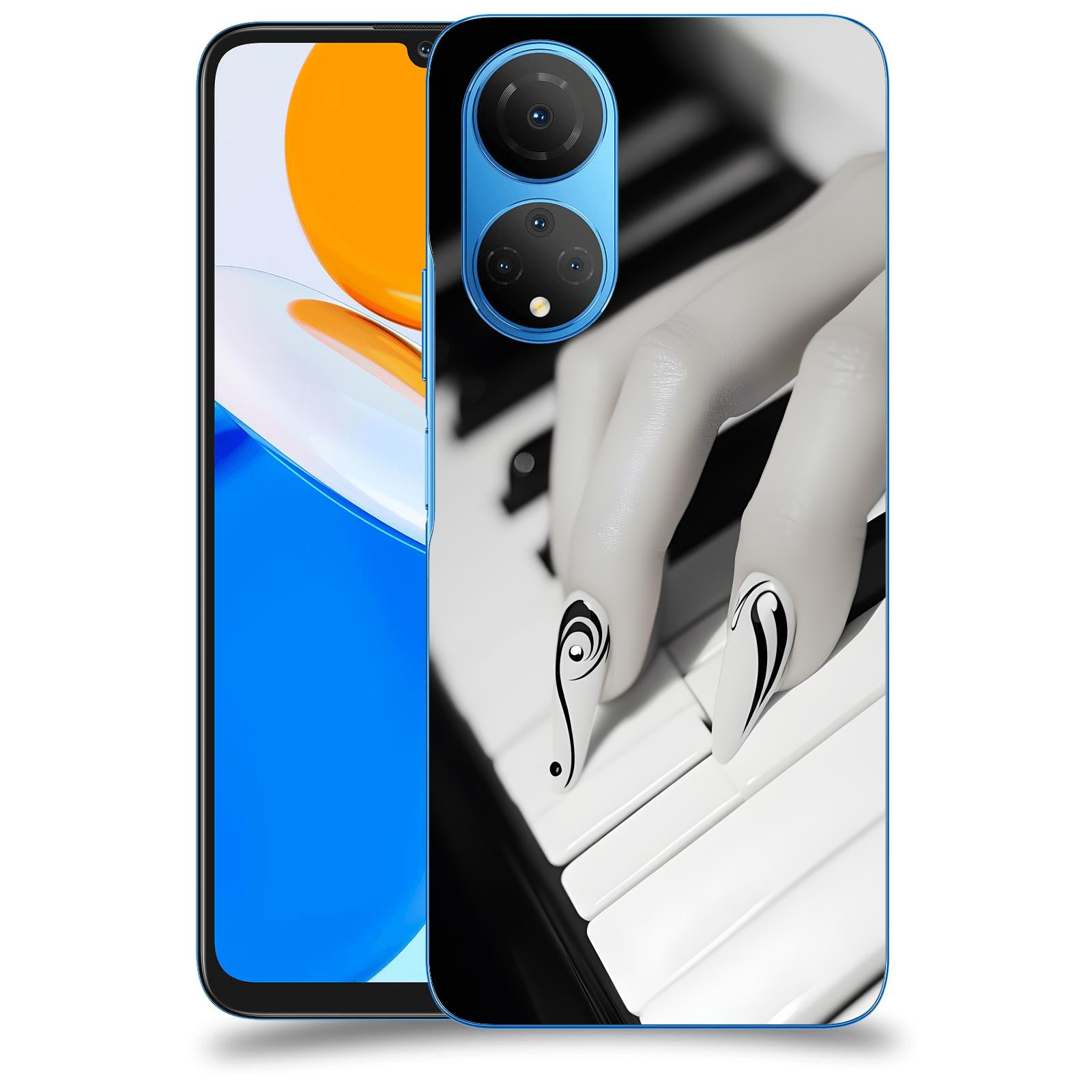 ACOVER Kryt na mobil Honor X7 - Piano